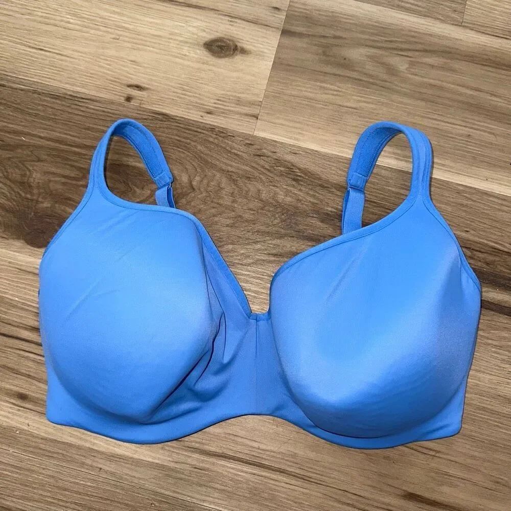 Cacique blue full figure full coverage comfortable 40G bra